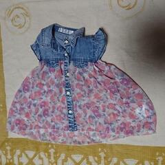 ★お渡し済み★80サイズ 子ども服あげます チュニック セットア...