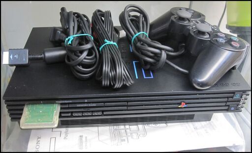 新生活！動作OK！4950円 SONY プレイステーション2 PS2 SCPH-10000 本体 リモコン 付属品
