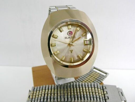 RADO BALBOA V 腕時計 カットガラス 自動巻き ゴールド系 デイト メンズ ラドー バルボア 札幌市手稲区