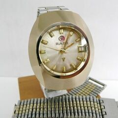 RADO BALBOA V 腕時計 カットガラス 自動巻き ゴールド系 デイト