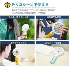 【新品未使用】ハンディファン　ドラえもんの画像