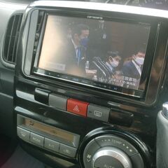 ★最安値 タントカスタムRS★検5/12迄★2オーナー記録簿保証書あり★ナビ フルセグ DVD再生 ETC★後期モデル 黒★の画像