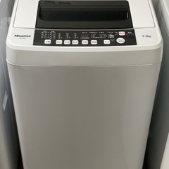 送料・設置込み　洗濯機　5.5kg Hisense 2018年