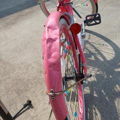 子供用自転車と空気入れ 新庄市or大崎市の画像