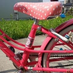 子供用自転車と空気入れ 新庄市or大崎市の画像