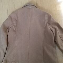 コート 大人 ショートコート 着丈55cm 袖丈55cm ベージュの画像