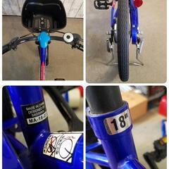 【美品】キッズ 自転車  18インチ American Eagleの画像