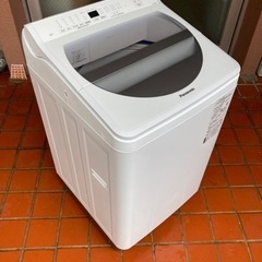 洗濯機 Panasonic NA-FA80H7 8.0kg 2019年製 簡易乾燥 動作OK