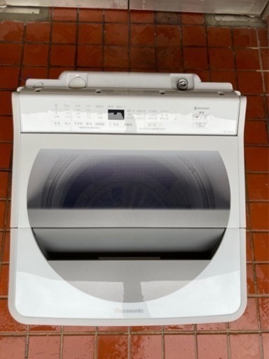 洗濯機　Panasonic  NA-FA80H7  8.0kg  2019年製　簡易乾燥　動作OK