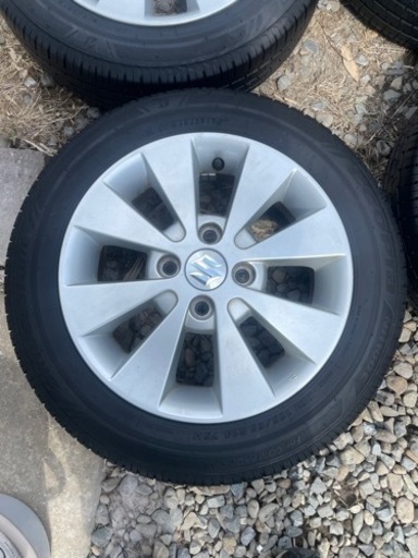 スズキ　純正　夏用タイヤ付き　155/65/R14