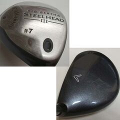 ゴルフクラブ キャロウェイ フェアウェイウッド W #7 BIG BERTHA JV STEELHEAD Ⅲ FLEX R　右利き用 Callaway ☆ PayPay(ペイペイ)決済可能 ☆ 札幌市 豊平区 平岸の画像