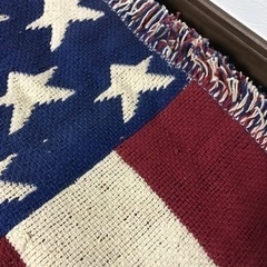 ラグ　布　アメリカ国旗の画像