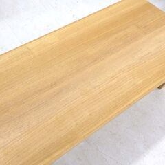 北海道 千歳市/恵庭市 無印良品 木製ローテーブル3 タモ材 センター