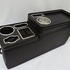 【恵庭】ウォークスルーボックス  コンソールボックス ブラック ...