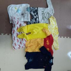 70㎝　ロンパース　男の子の画像