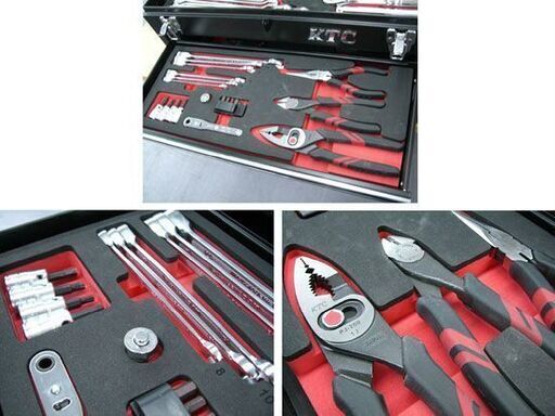 KTC ハンドツール スタンダード工具セット 67点 SK36722XT ツールチェスト SKX0213BK KYOTO TOOL ケ