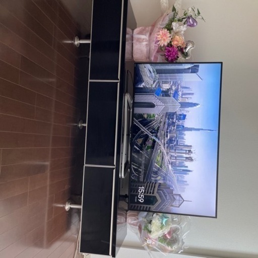 SHARP 50インチ　テレビLC-50W30 中古　※テレビ台付き　引き取り限定