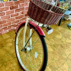 子供自転車　新古車　２２インチ　プチモン　格安の画像