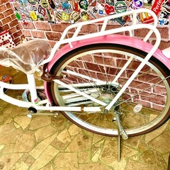 子供自転車　新古車　２２インチ　プチモン　格安の画像