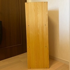 収納ボックス 高さ:90cm 横幅:43cm タンス クローゼットの画像