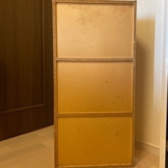 収納ボックス 高さ:90cm 横幅:43cm タンス クローゼットの画像