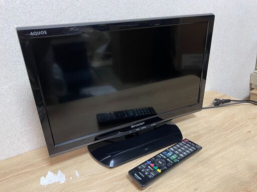 シャープ 19V型 液晶テレビ AQUOS LC-19K20 2015年製