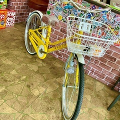 子供自転車　新古車　22インチ　格安