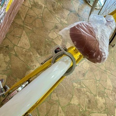 子供自転車　24インチ　新古車　格安　イエローの画像