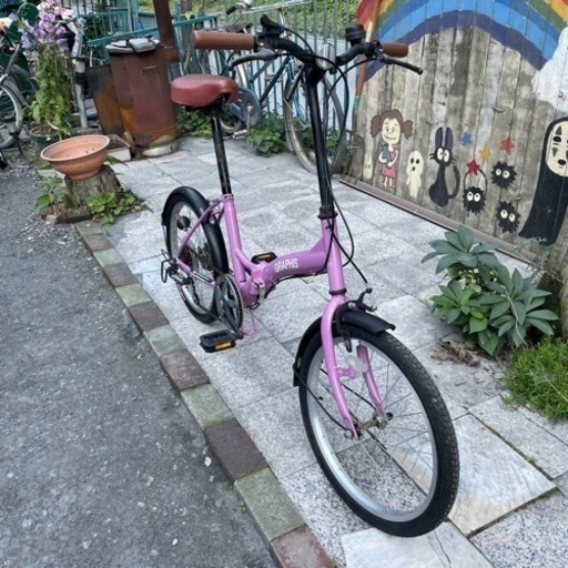 【2490】折り畳み　20インチ　リアタイヤ新品　8,300円（防犯・税込）