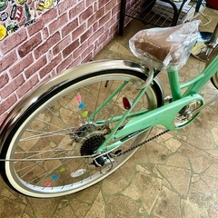 子供自転車　新古車　格安　26インチの画像