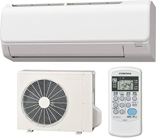 新品エアコン　6畳用　2.2kw 取り付け料込み。