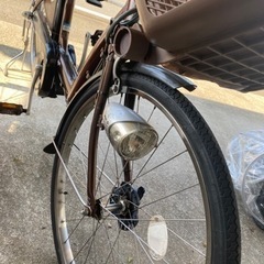 自転車子供乗せ(前)レインカバー、バッテリーと充電器付き