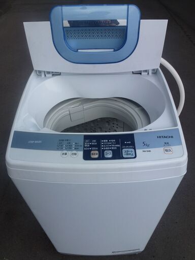 【動作確認済】全自動洗濯機 ５ｋｇ 日立製 NW-5MR