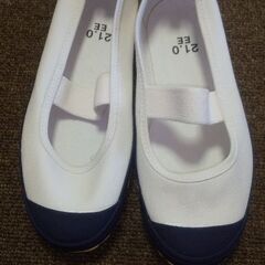 MoonStar 上履き 紺 21cmEE（未使用）