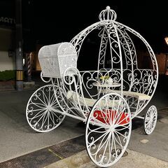 当社オリジナル製造品！見本組立済み観覧出来ます！シンデレラカボチャ馬車　ロマンチックなデザイン！ （投稿ID : smuei） - その他