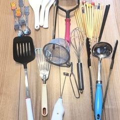 キッチン小物、ブレンダー、子供　箸