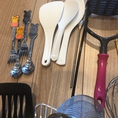 キッチン小物、ブレンダー、子供　箸の画像