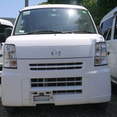 (ID4330)軽バン専門店在庫100台　２７万円　マツダ　スクラムバン　車検２年付　平成２５年式　諸経費込３２０,０００円の画像