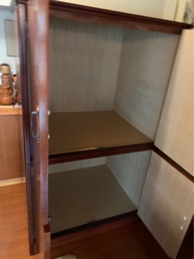 収納棚  衣装棚 木製 USED