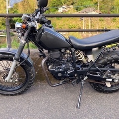 YAMAHA TW200 スカチューン　カスタム　の画像