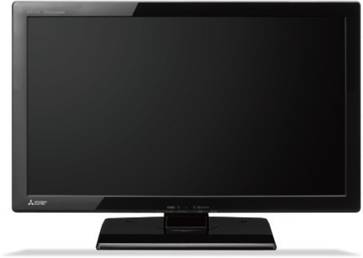 MITSUBISHI 三菱 24インチ 液晶テレビ ＆ リモコン 2015年製 B-CASカード付き