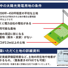 【土地募集（農地大歓迎）】東かがわ市、さぬき市で募集しています！土地売却にお困りの方必見‼　売却収入が得られます！固定資産税がゼロに！脱炭素の取組みに貢献！  - その他