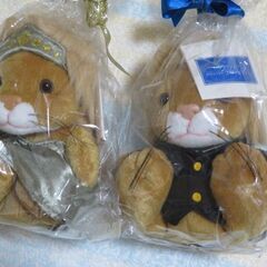プレゼントにも！★新品未使用★リッツカールトン大阪のぬいぐるみペアセット♪の画像