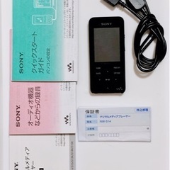【受け渡し予定者決定/動作確認済み】SONY デジタルメディアプレーヤー SW-14 黒の画像