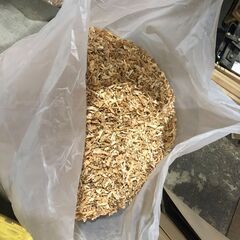おがくず(杉材) 引き取って下さい 袋のままお渡し