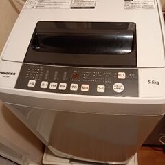 5.5kg洗濯機(2017年購入)の画像