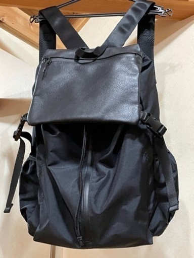 BURLAP OUTFITTER×ear　撥水レザーコンビ リュック