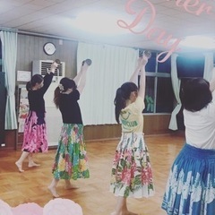名古屋市守山区小幡＊大人子供親子フラダンスの画像