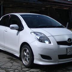 宮城県 21年1000cc トヨタヴィッツ 走行69000km 車検有り即使用可能の画像
