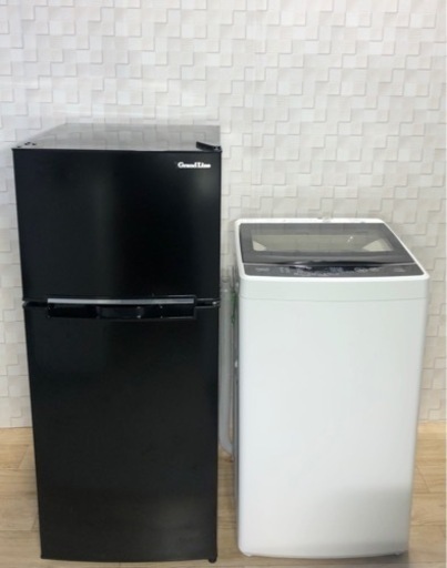 2019年製冷蔵庫＆洗濯機の家電セット(^^)/